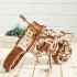 3D wooden puzzle - motorbike