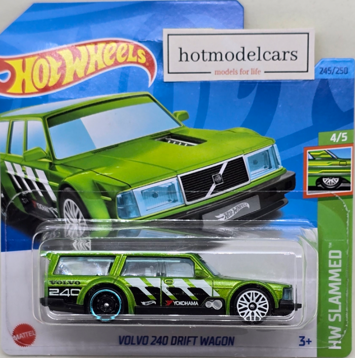2023 - 245 - HKJ07 Hot Wheels VOLVO 240 DRIFT WAGON