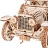 3D Puidust Autopusle – Vintage mudel