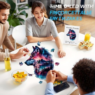 Wooden Puzzle “Wolf”