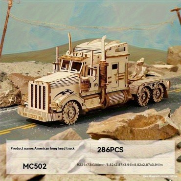 3D Wooden Puzzle “Truck”