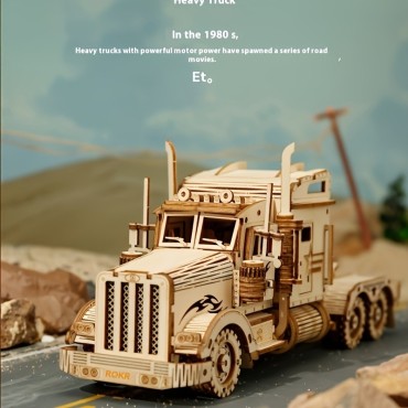3D Wooden Puzzle “Truck”
