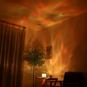 Water Ripple Effect Night Light