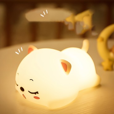 Cat-Shaped LED Night Light