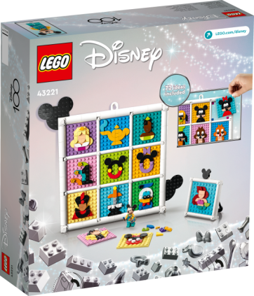 43221 LEGO Disney 100 Years of Disney Animation Icons