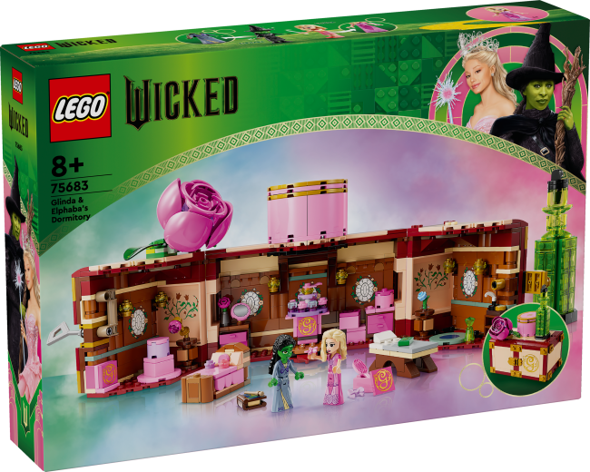 75683 LEGO Wicked Glinda ja Elphaba ühiselamu