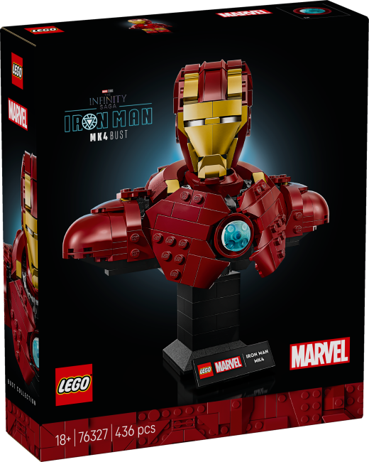 76327 LEGO Iron Man MK4 büst