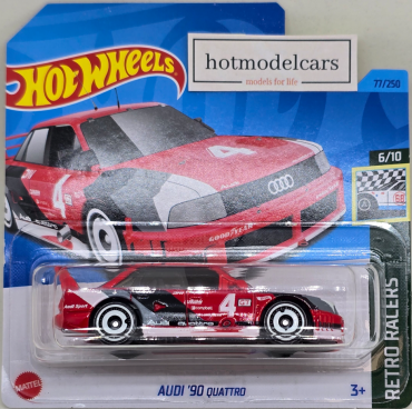 2023. gada - 077. - HKJ81 Hot Wheels AUDI '90 QUATTRO