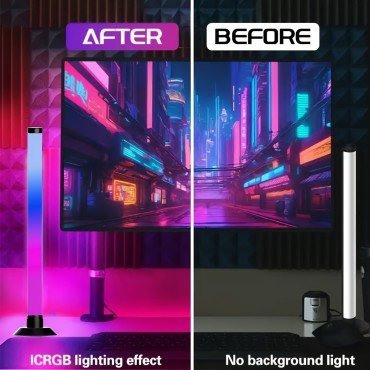 Color Changing LED Light with Remote (2 pcs)