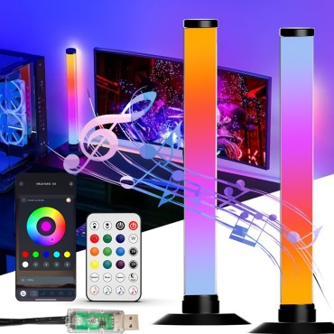 Color Changing LED Light with Remote (2 pcs)