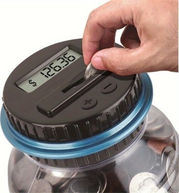 Digital Coin Counter Money Bank
