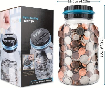 Digital Coin Counter Money Bank