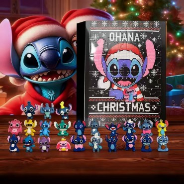 Disney Stitch 24 dienu Ziemassvētku kalendārs 2025