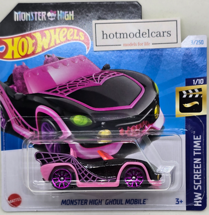 2024 - 003 - HTC80 Hot Wheels MONSTER HIGH GHOUL MOBILE