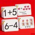 132-Piece Addition and Subtraction Card Set for Kids