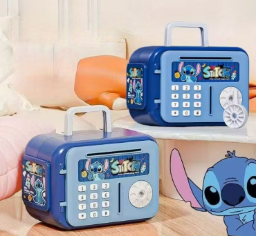 Stitch krājkase ar koda slēdzeni