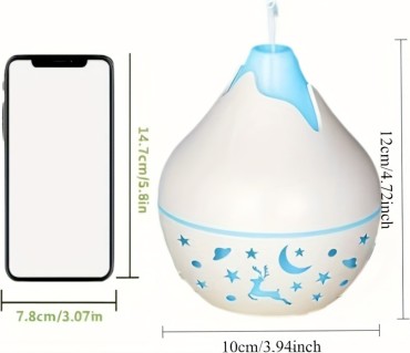 2-in-1 Air Humidifier and Aroma Diffuser
