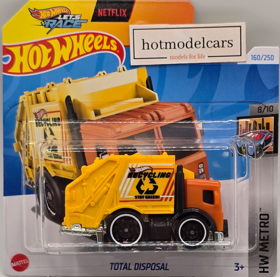 2024 - 160 - HTD84 Hot Wheels TOTAL DISPOSAL (2nd Color)