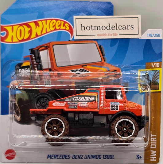 2024 - 178 - HTF05 Hot Wheels Mercedes-Benz Unimog 1300L (3nd Color)
