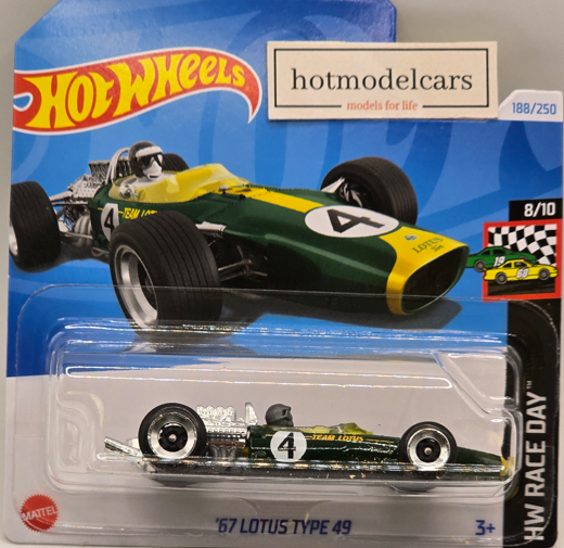 2024 - 188 - HTD99 Hot Wheels ´67 Lotus Type 49 (2nd Color)