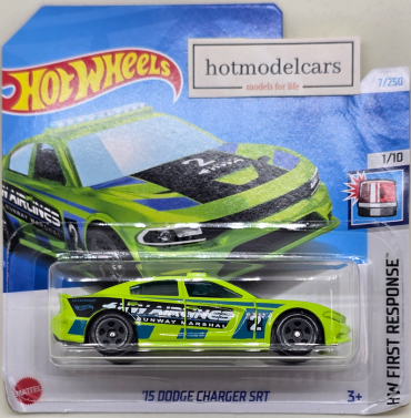 2024. gada - 007. - HTC87 Hot Wheels ´15 DODGE CHARGER SRT