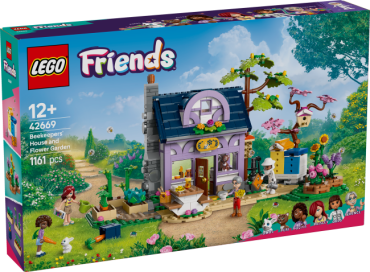 42669 LEGO Friends Biškopju māja un puķu dārzs