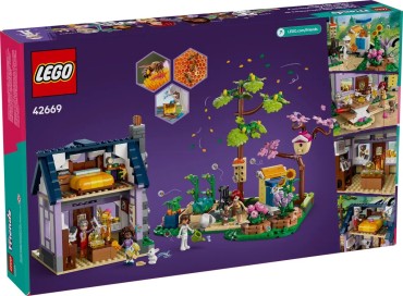 42669 LEGO Friends Biškopju māja un puķu dārzs