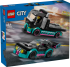 60406 LEGO City Lenktyninis automobilis ir automobilių gabenimo sunkvežimis