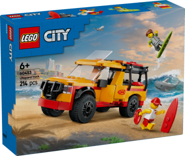 60453 LEGO City Glābēju pludmales auto