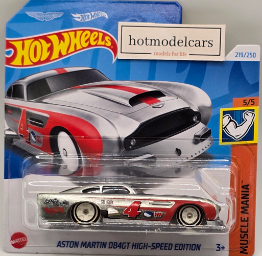 2024 - 219 - HRY86 Hot Wheels Aston Martin DB4GT High-Speed Edition