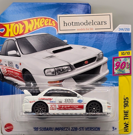 2024 - 244 - HTB12 Hot Wheels ´98 Subaru Impreza 22B STI-Version