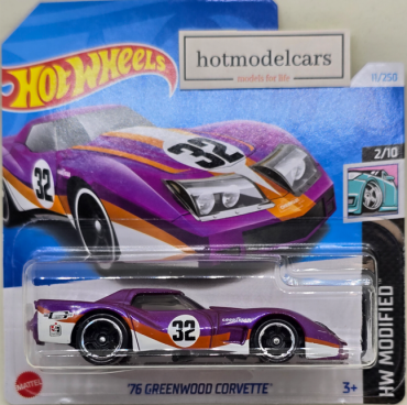 2024. gada 11. novembris - HTB67 Hot Wheels ´76 Greenwood Corvette