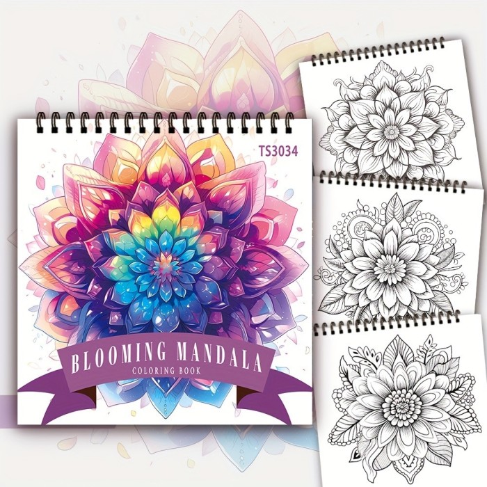 Krāsojamā grāmata – Mandala