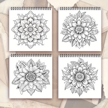 Coloring Book – Mandala