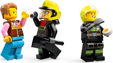 60412 LEGO City 4x4 Ugunsdzēsēju auto ar glābšanas laivu