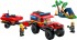 60412 LEGO City 4x4 Ugunsdzēsēju auto ar glābšanas laivu