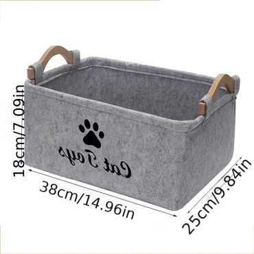 Cat Toy Storage Basket