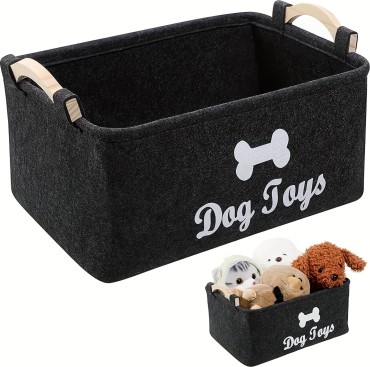 Dog Toy Storage Basket