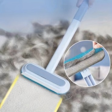 Long-Handle Pet Hair Remover Brush