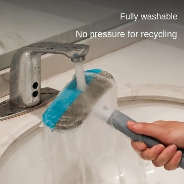 Long-Handle Pet Hair Remover Brush