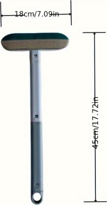 Long-Handle Pet Hair Remover Brush