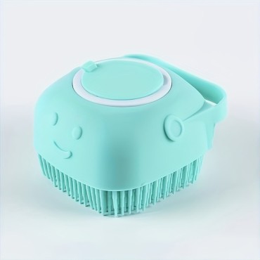 Silicone 2-in-1 Pet Bath & Massage Brush