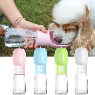 Portable Pet Water Bottle (Grey)