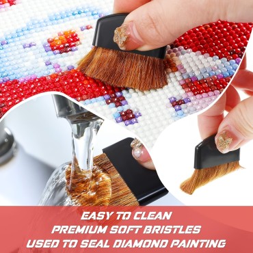 Teemantmaalimise tööriistakomplekt rulliga