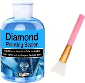 Diamond Painting Protective Sealer with Brush 120 ml