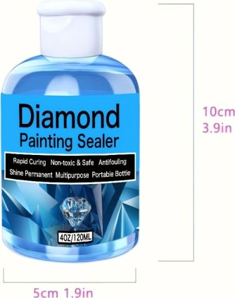Diamond Painting Protective Sealer with Brush 120 ml