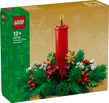 40743 LEGO Christmas Table Decoration