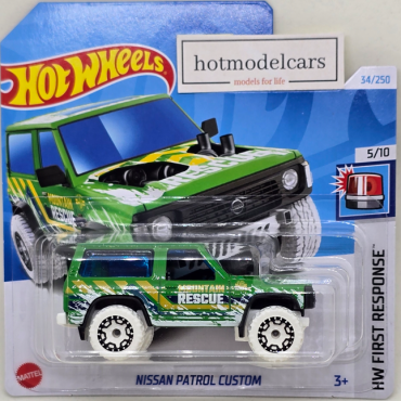 2024. gada - 034. - HTC89 Hot Wheels NISSAN PATROL CUSTOM