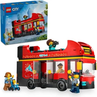 60407 LEGO City Red Double-Decker Sightseeing Bus