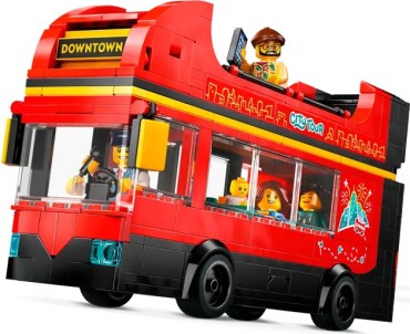 60407 LEGO City Red Double-Decker Sightseeing Bus
